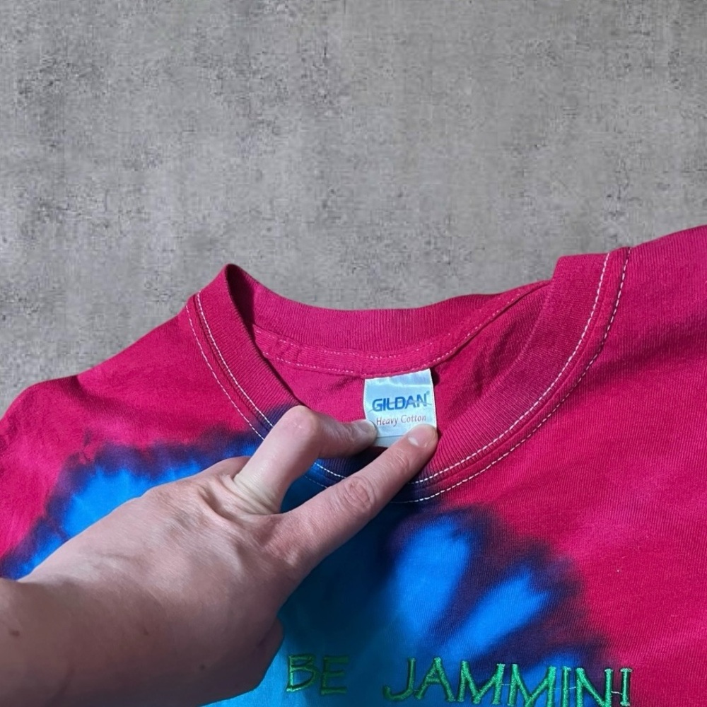 Tie Dye We Be Jammin' T-Shirt - Picture 2 of 4